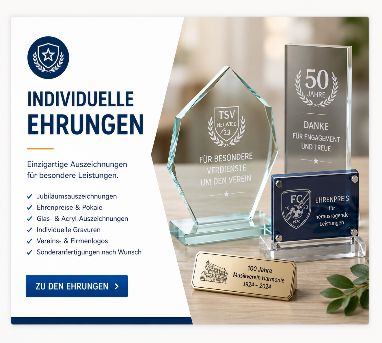 Zu den Ehrungen
