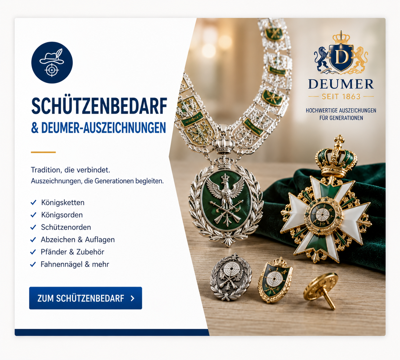 Zum Schützenbedarf